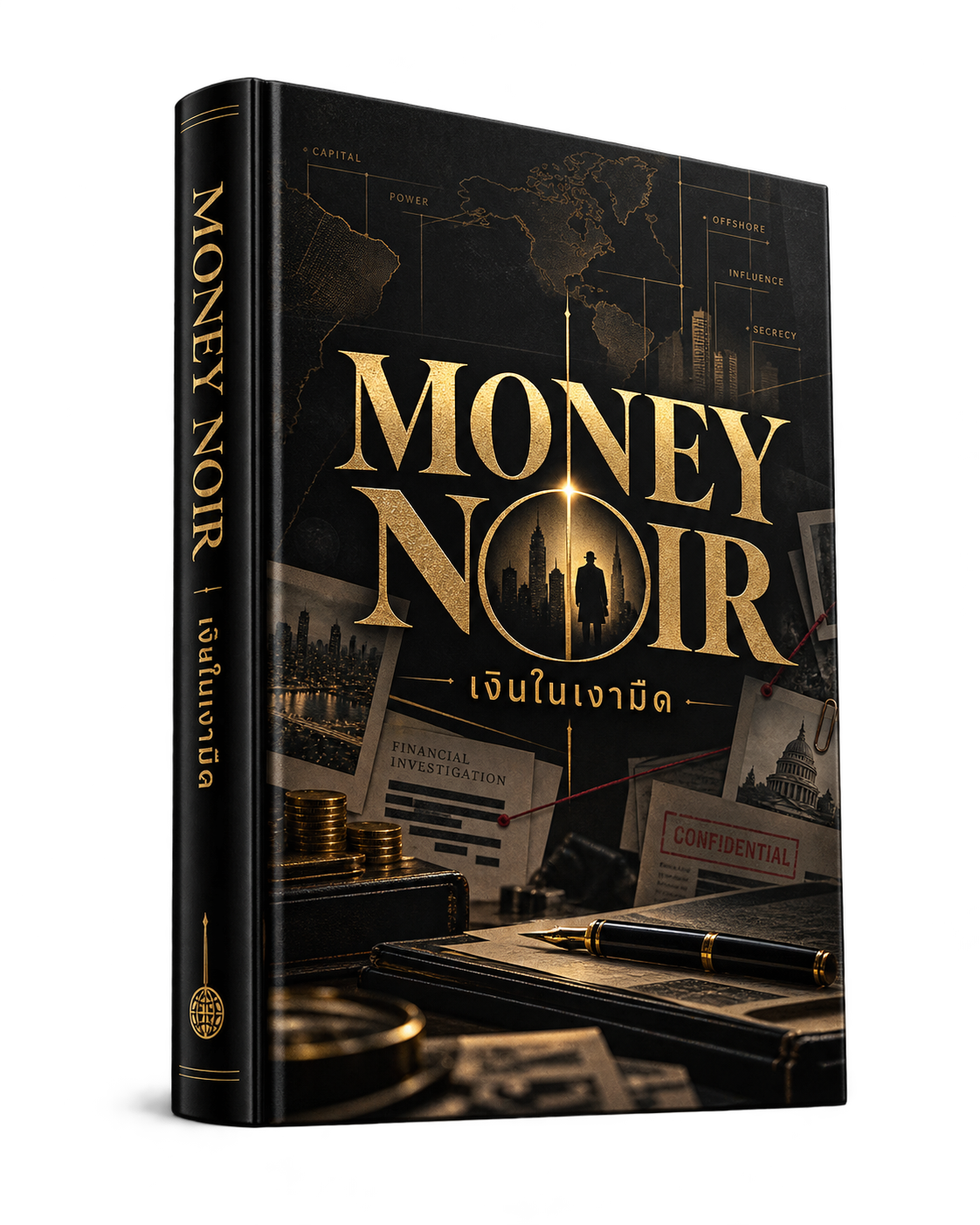 ปกหนังสือ Money Noir เงินในเงามืด